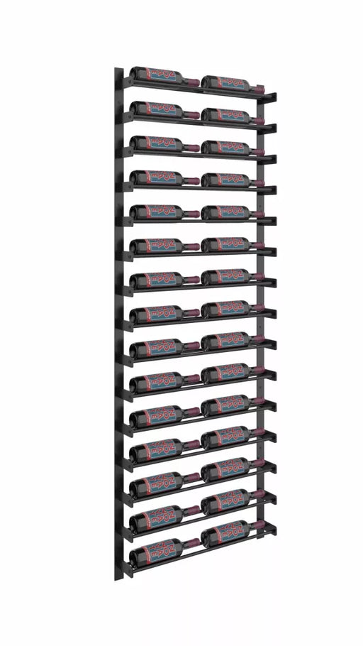 VintageView Evolution Wine Wall 75″ 2C Wall Mounted Wine Rack Kit (30 to 90 bottles)