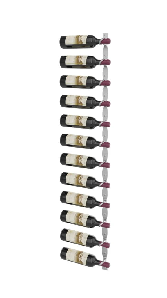VintageView Helix Single 60 (minimalist wall mounted metal wine rack kit)