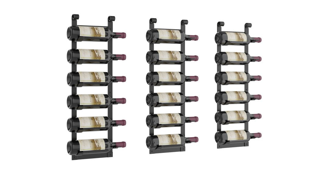 VintageView Le Rustique Wall Wine Rack (6 to 24 bottles)