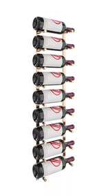 VintageView Vino Pins Flex Mag 45 Wall Mounted Metal Wine Rack System (9 to 18 1.5L bottles)