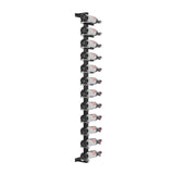 VintageView Vino Pins Wall Mounted Wine Rack Post Kit — 12 to 36 Bottle Label-Forward Display