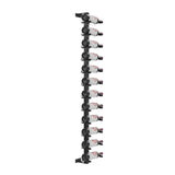 VintageView Vino Pins Wall Mounted Wine Rack Post Kit — 12 to 36 Bottle Label-Forward Display