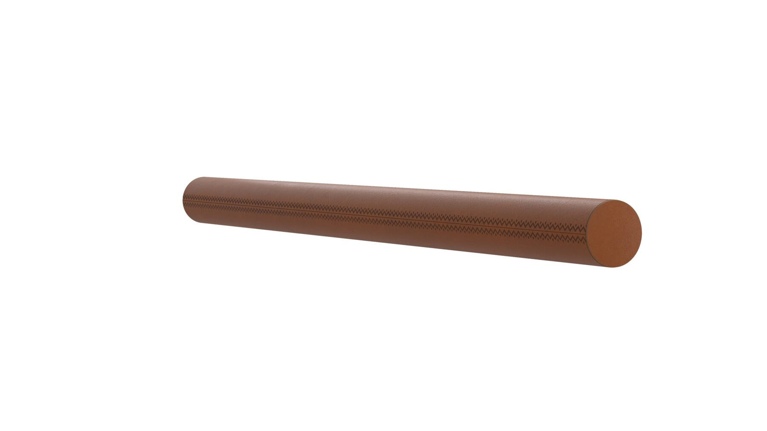 VintageView Cognac Leather Vino Rail wine peg