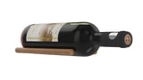 VintageView Cognac Leather Vino Rail wine peg