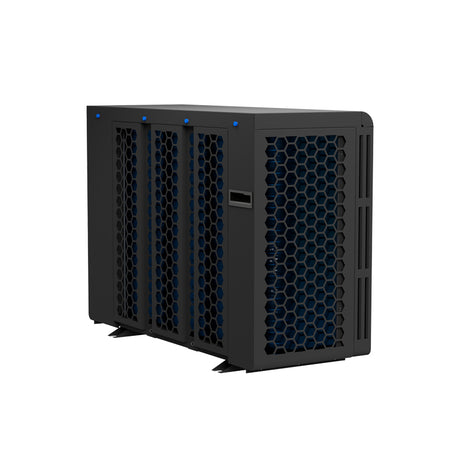 WhisperKOOL 220V Advanced H.E. condenser - rear angle view
