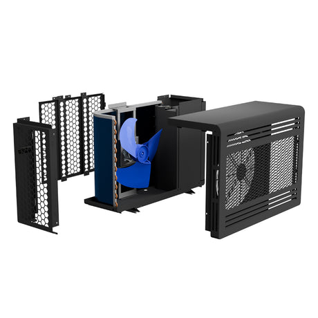 WhisperKOOL 220V Advanced H.E. condenser - exploded component view