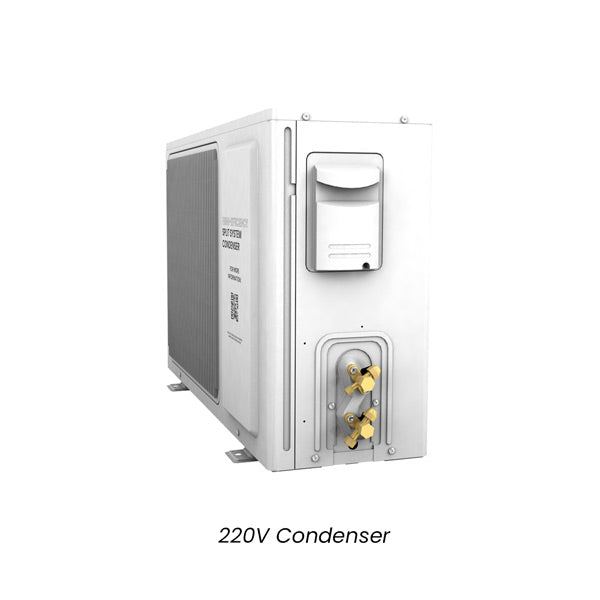 WhisperKOOL Ceiling Mount Twin 12000 Split Wine Cellar Cooling System (220V Condenser)