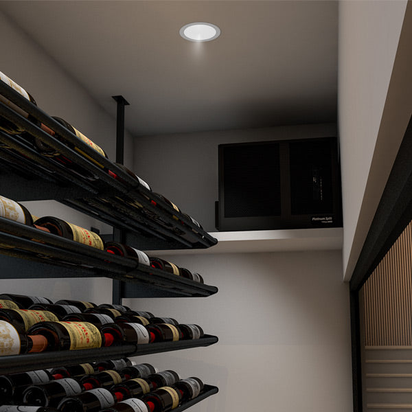 WhisperKOOL Platinum Split 4000 Wall Mounted Wine Cellar Cooling System