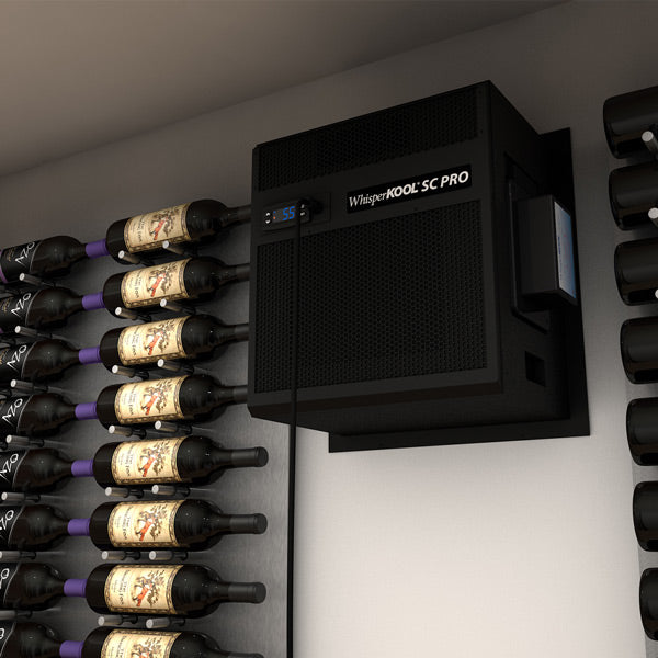 Through the wall online wine cellar cooling units