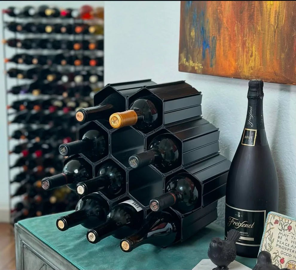 WineHive® 20-Cell Modular Wine Rack