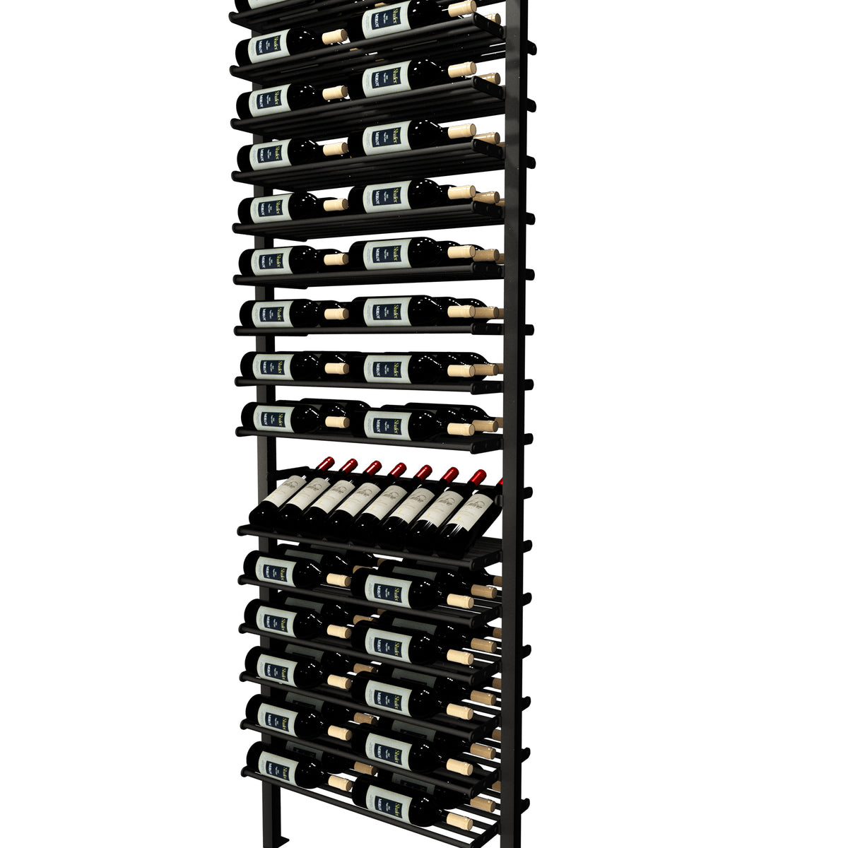 Kessick Somm 2 Pole Parallel Shelf with Display Row Wine Rack | Wine ...