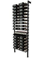 Kessick Somm 2 Pole Parallel Shelf with Display Row wine rack displaying 92 bottles