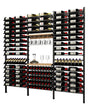 Kessick Somm SV26 4 Pole Floor to Wall displaying 248 bottles with stemware rack and tasting station