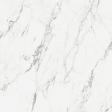 CAVEA wine cellar Mist interior finish — white marble backdrop panel