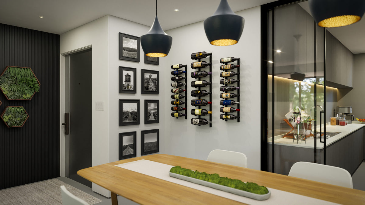 Ultra E-Series Wall Rails (3-36 Bottles)