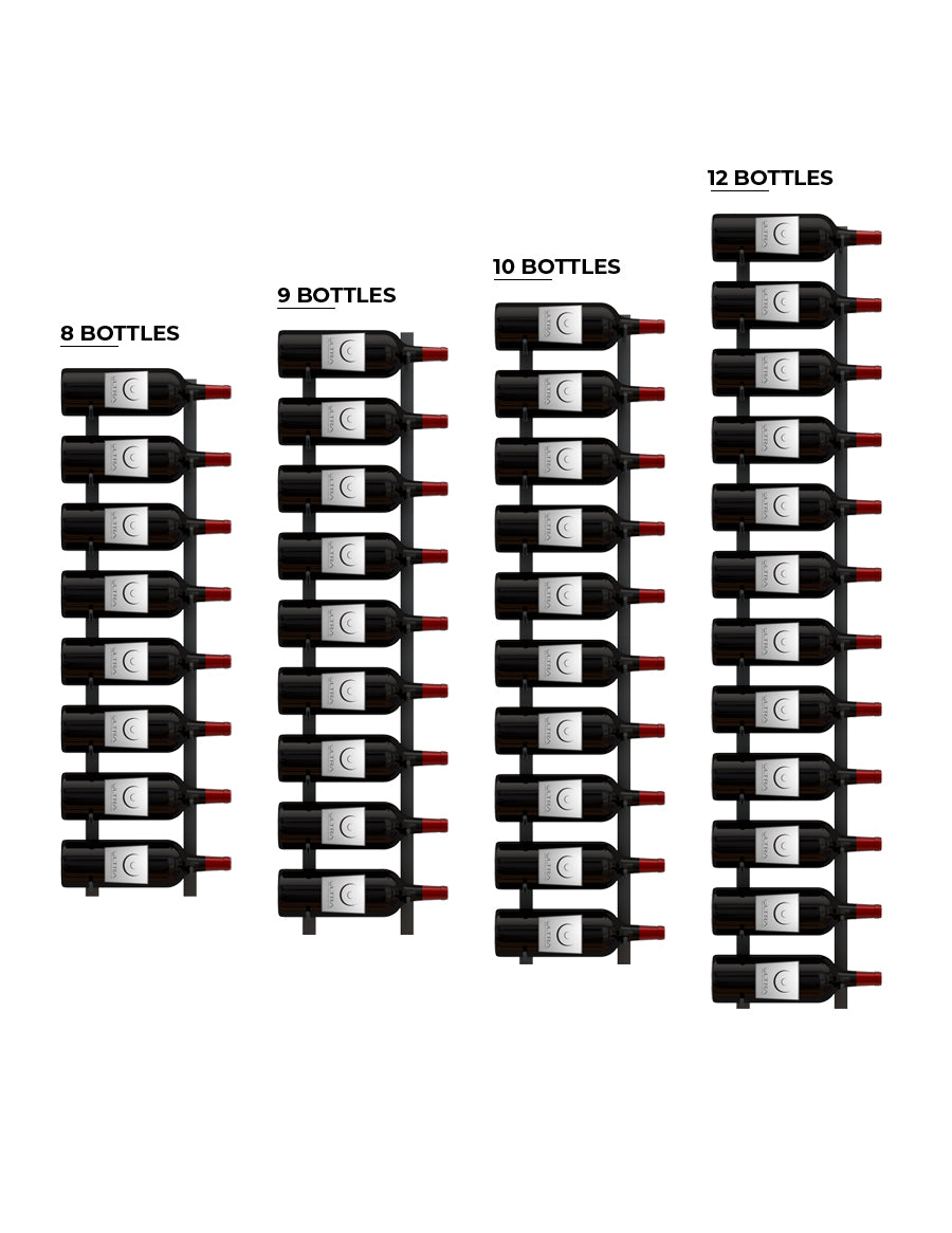 Ultra E-Series Magnum Wall Rails (8-12 Magnum Bottles)