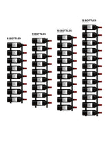 Ultra E-Series Magnum Wall Rails (8-12 Magnum Bottles)
