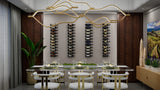 Ultra Max Reveal Label-Out Wall Rails (3-12 Bottles)