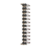 VintageView Vino Pins Wall Mounted Wine Rack Post Kit — 12 to 36 Bottle Label-Forward Display