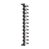 VintageView Vino Pins Wall Mounted Wine Rack Post Kit — 12 to 36 Bottle Label-Forward Display