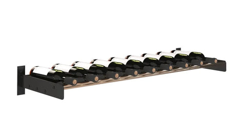 VintageView Evolution Wine Wall Cork Ledge 5 9 Bottles 3 Columns Golden Bronze