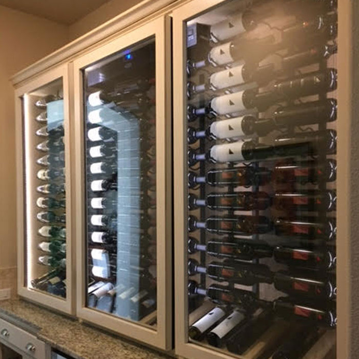 CellarPro 1800H Houdini Cooling Unit installed in cabinet view
