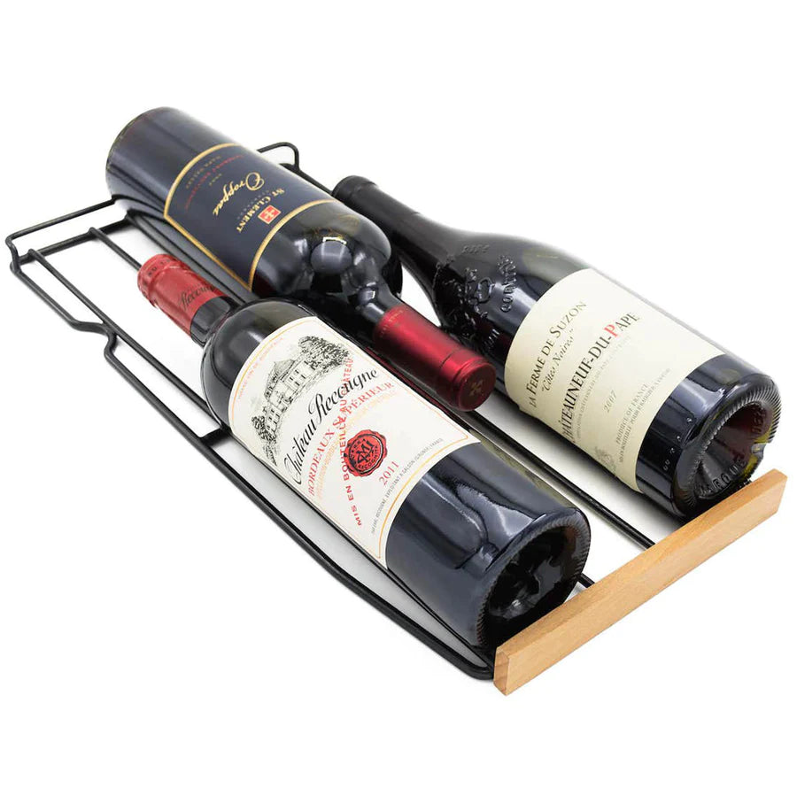 Smith & Hanks 19 Bottle Single Zone Wine Cooler, Stainless Steel Door Trim