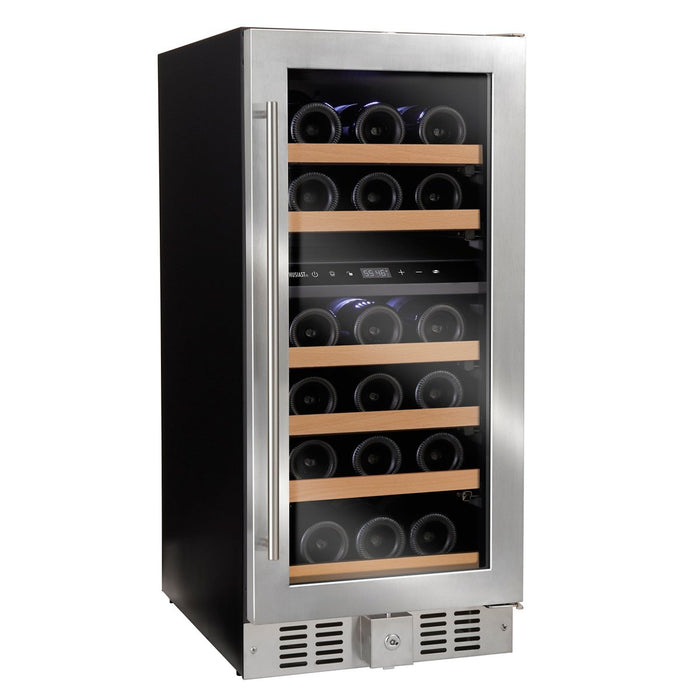 N'FINITY SD Dual Zone Wine Cellar (Stainless Steel Door)