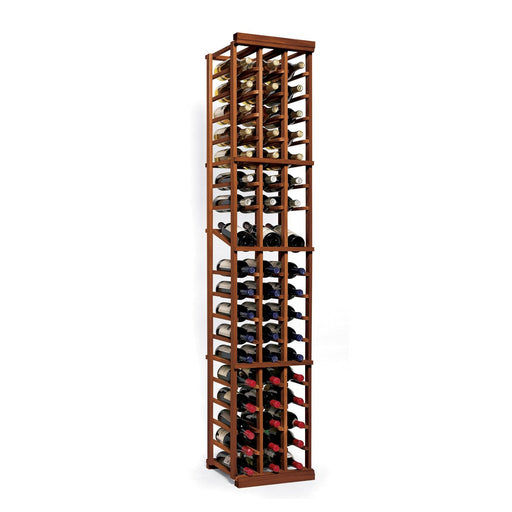 N'FINITY Dark Walnut Wine Rack Kit - 3 Column with Display