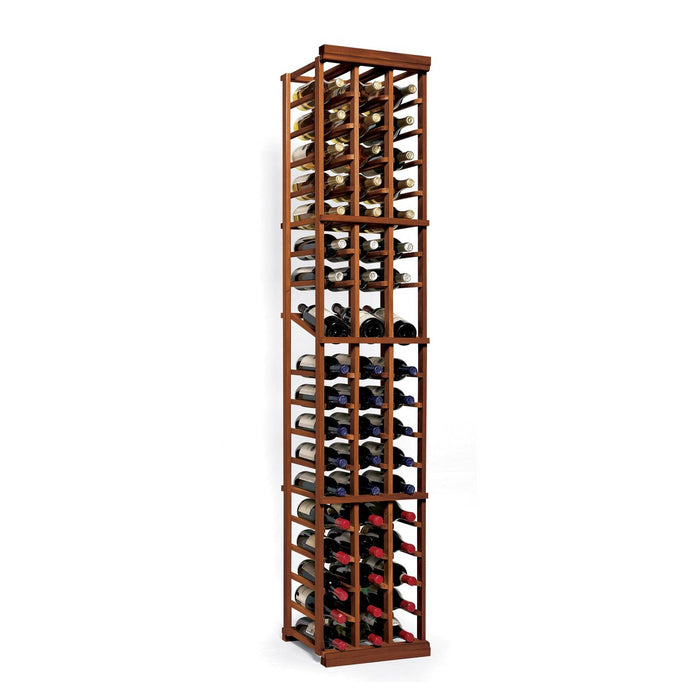 N'FINITY Dark Walnut Wine Rack Kit - 3 Column with Display