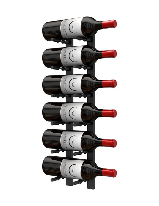 HZ Wall Rails - 2FT Metal Wine Rack (6 To 18 Bottles)