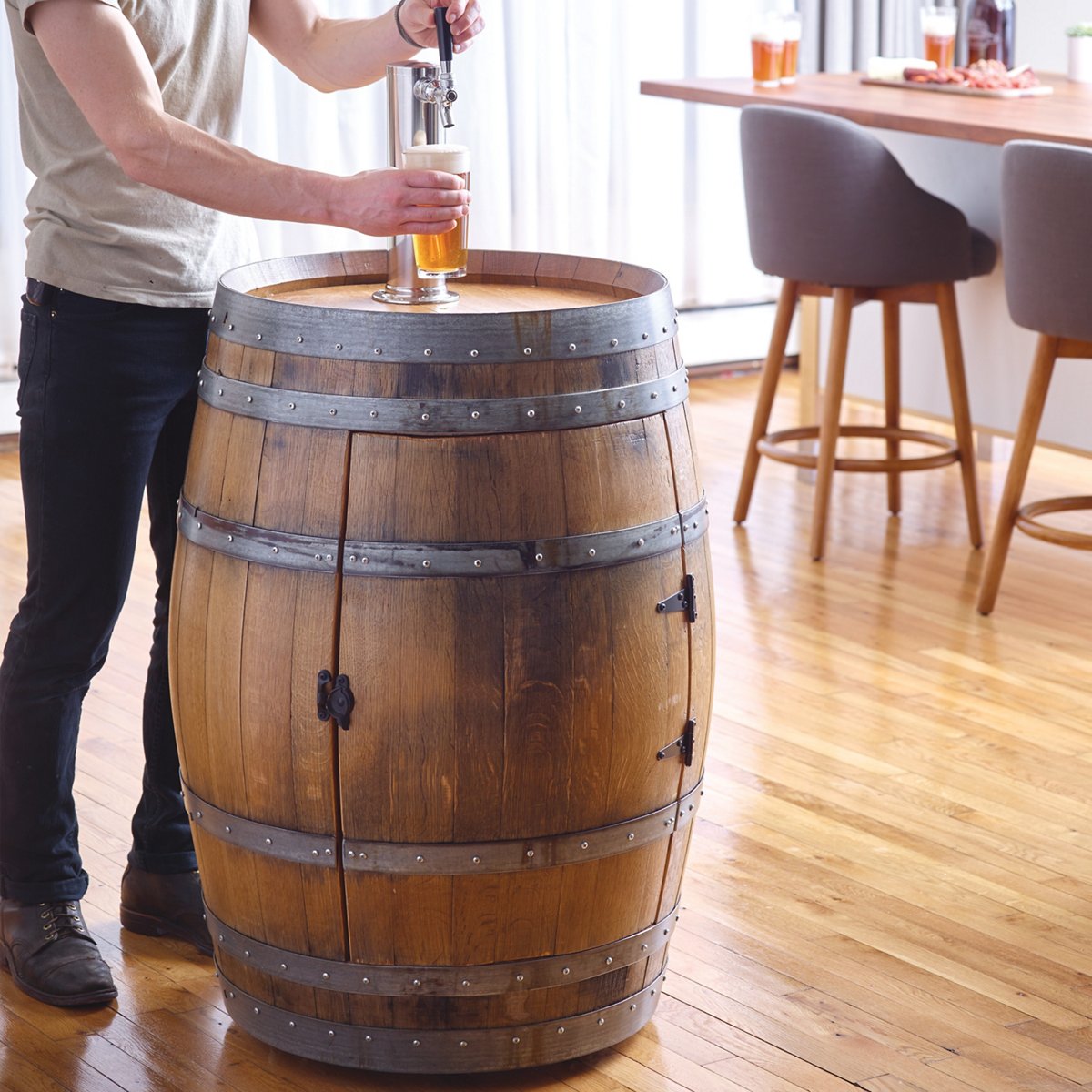 Barrel Kegerator