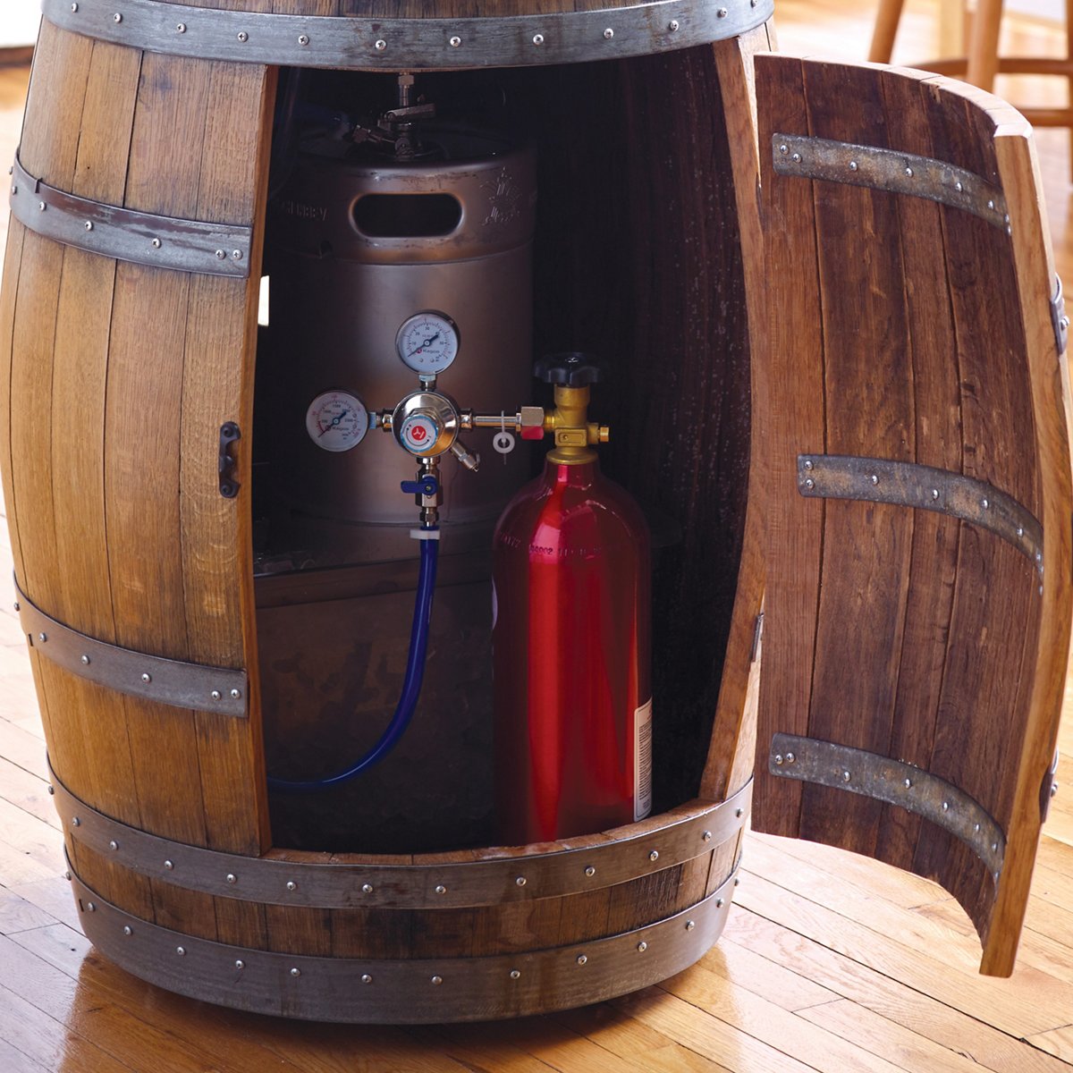 Recycled Wine Barrel Kegerator 327 66 87 – Wine Cellar HQ