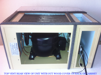 **Modified with Top Venting WKCE 1060 - Wine Cooler Plus