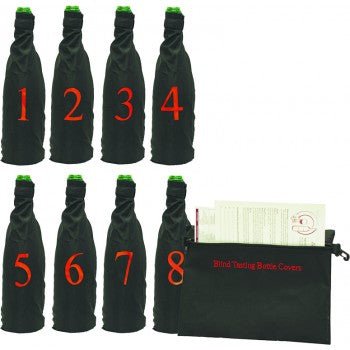 Blind Wine Tasting Kit With Storage Pouch, Professional Set