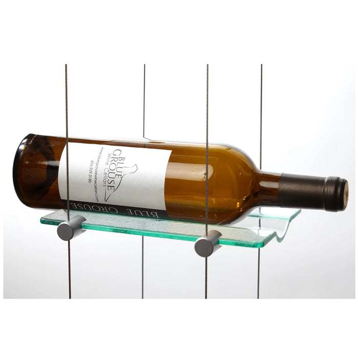 Blue Grouse 12 Bottle Float Cable Wine Racking Display Kit