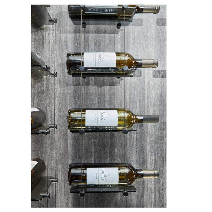 Blue Grouse 12 Bottle Float Cable Wine Racking Display Kit ...