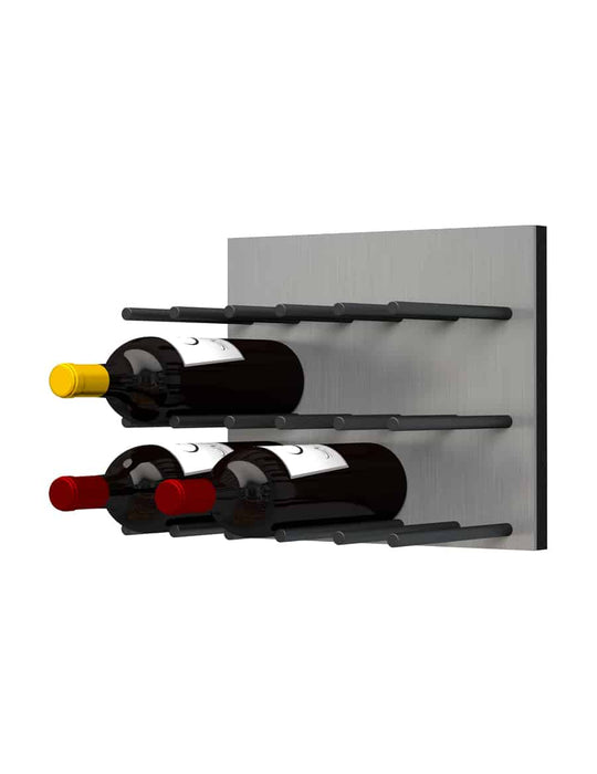 Fusion Wine Wall Panel (Cork Forward) - Alumasteel (9 Bottles)