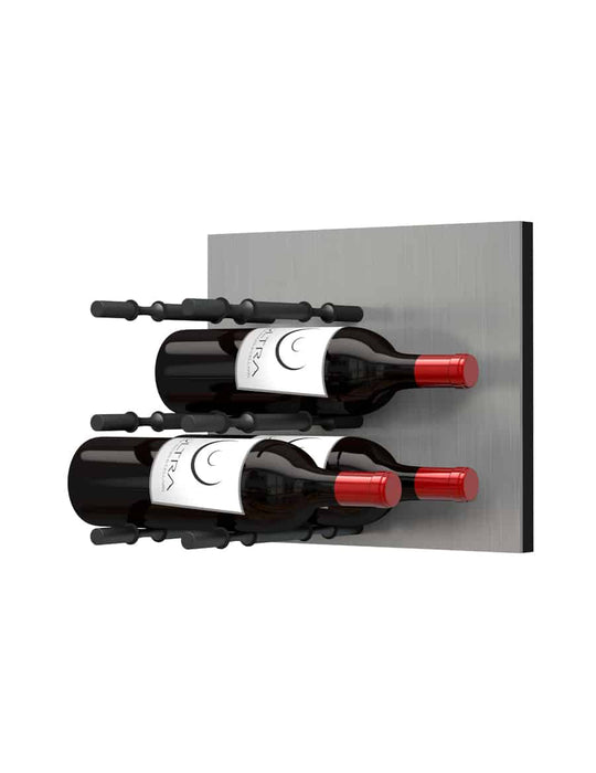 Fusion Wine Wall Panel (Label Forward) - Alumasteel (6 Bottles)