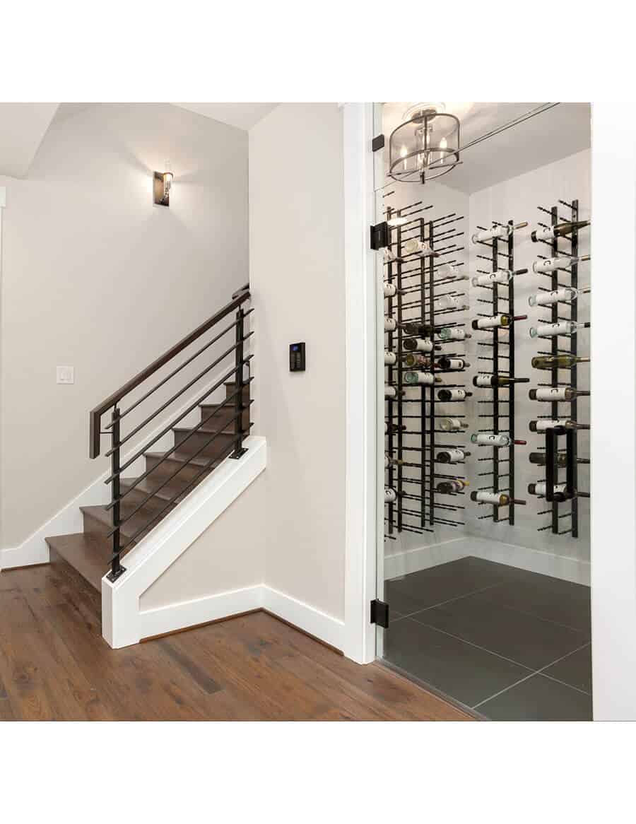 Wine Rack Rails HZ Wall Rails - 4FT Metal Wine Rack (12 To 36 Bottles) – Wine Cellar HQ