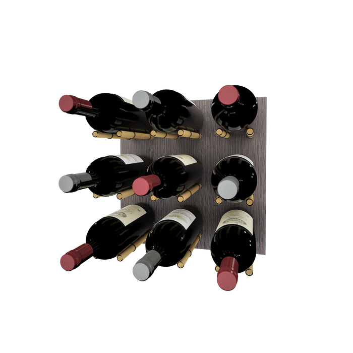 Kessick Wine as Art 14" x 14" Textured Panel Wine Rack