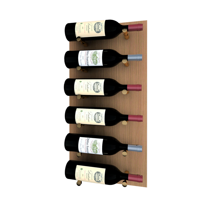 Kessick Wine as Art 14 x 28 Vertical Wood Panel Wine Rack WineCellarHQ