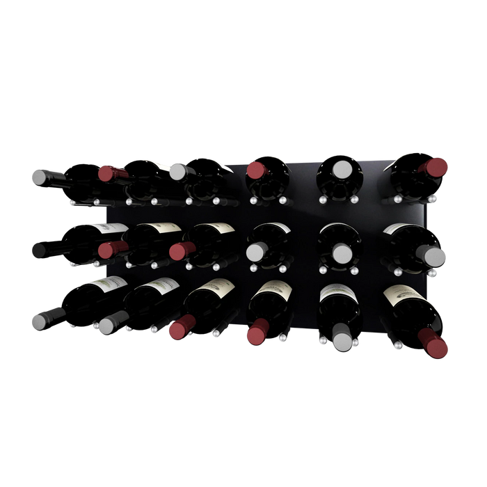 Kessick Wine as Art 28" x 14" Horizontal High Gloss Panel Wine Rack