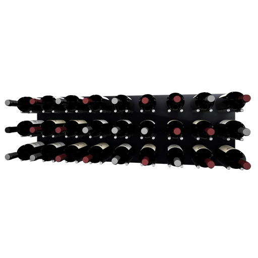 Kessick Wine as Art 42" x 14" Horizontal High Gloss Panel Wine Rack