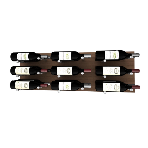 Kessick Wine as Art 42" x 14" Horizontal Wood Panel Wine Rack
