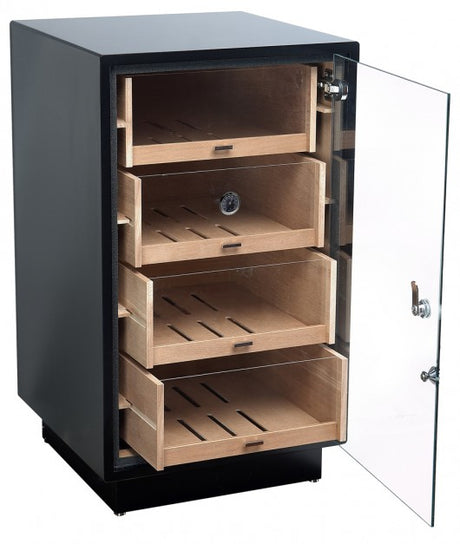 Manchester Counter Glass Door Cigar Humidor | 250 Cigars