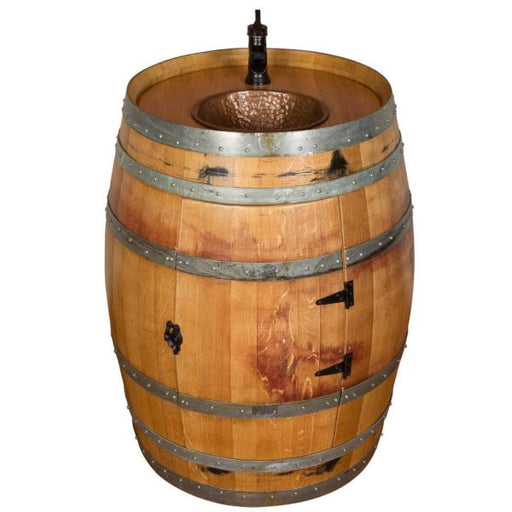 Napa East 28” Single Wine Barrel Vanity Set Faucet Included