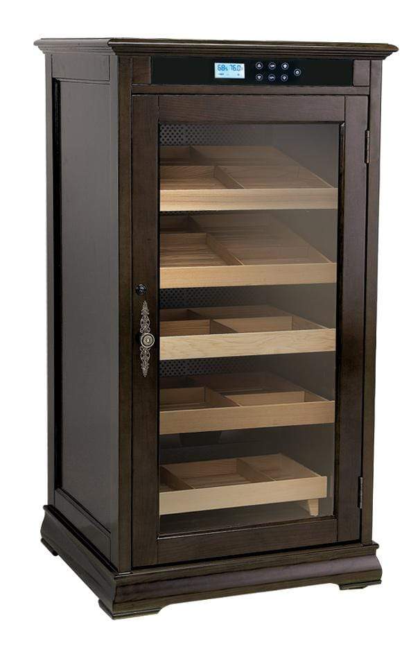 Redford Cabinet Humidor | 1250 Cigars (Espresso) -