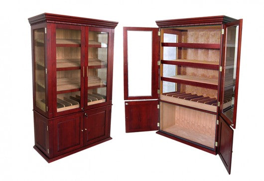 The Saint Regis Large Display Humidor Cabinet | 4000 Cigars