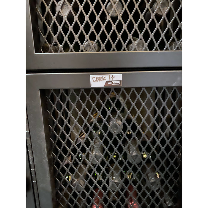 VintageView Case & Crate Label Package (freestanding metal wine rack accessory)